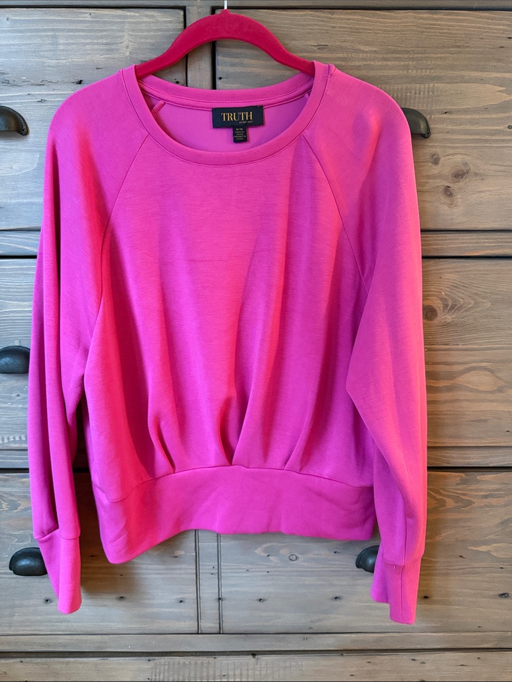 Truth Women's Pink Crewneck Pullover Sweatshirt sz M